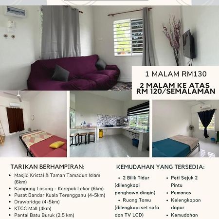 Inap desa homestay batu buruk Kuala Terengganu Luaran gambar